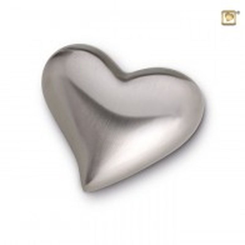 Keepsake hart silver