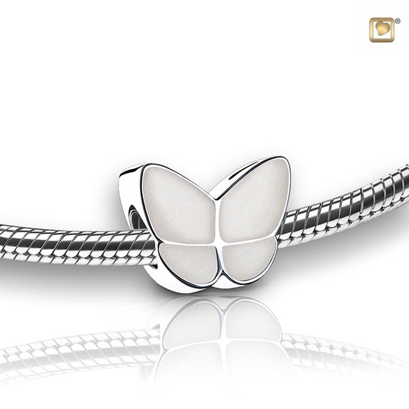 Treasure butterfly bedel wit